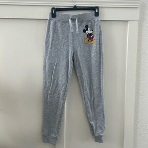 Disney Parks Mickey Mouse Sweat Pants Sz L